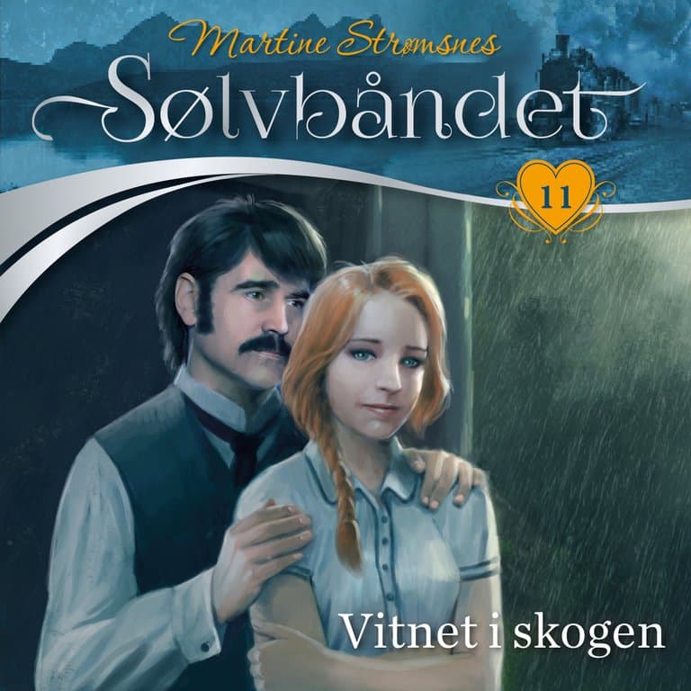 Omslag Vitnet i skogen av Martine Strømsnes (Lydbok)