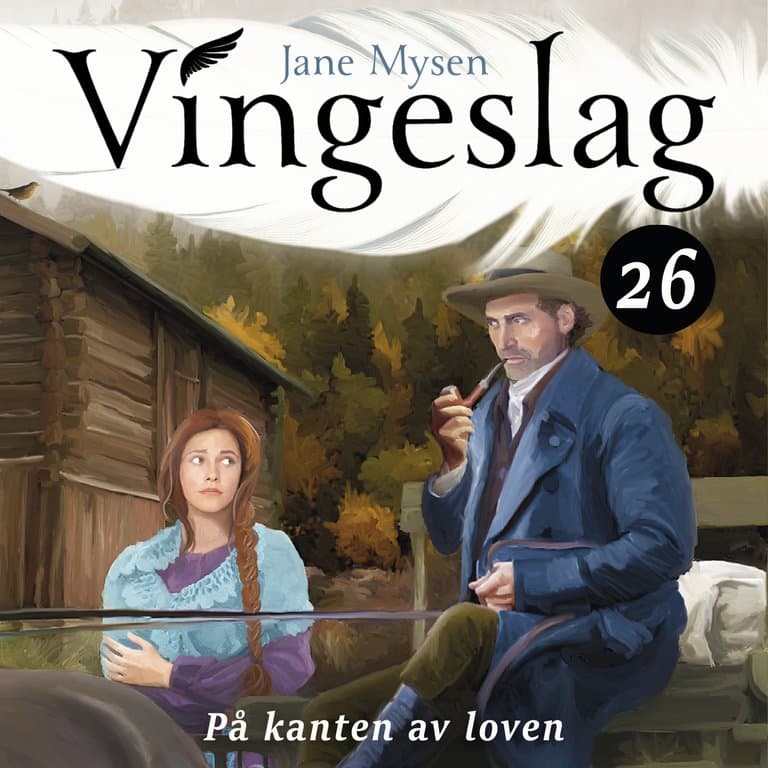 Omslag På kanten av loven av Jane Mysen (Lydbok)