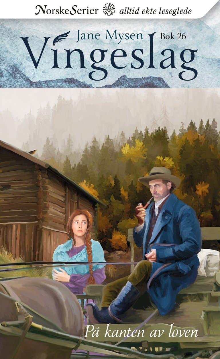 Omslag På kanten av loven av Jane Mysen (Ebok)