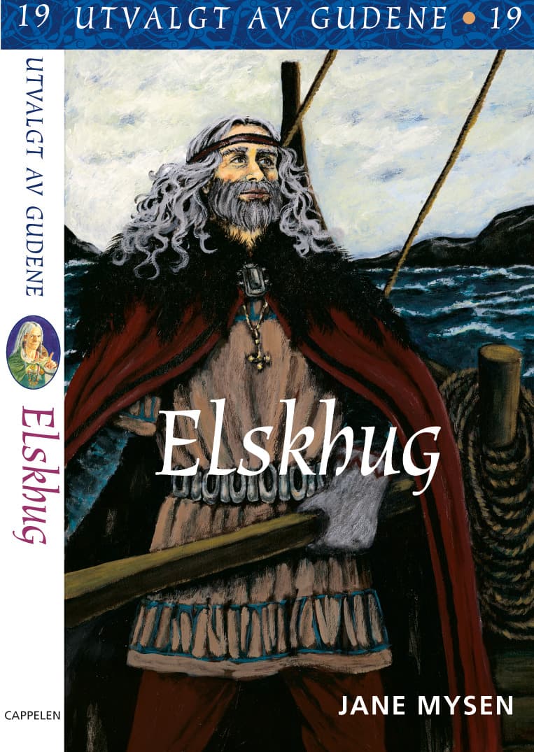 Omslag Utvalgt av gudene 19, Elskhug av Jane Mysen (Heftet)