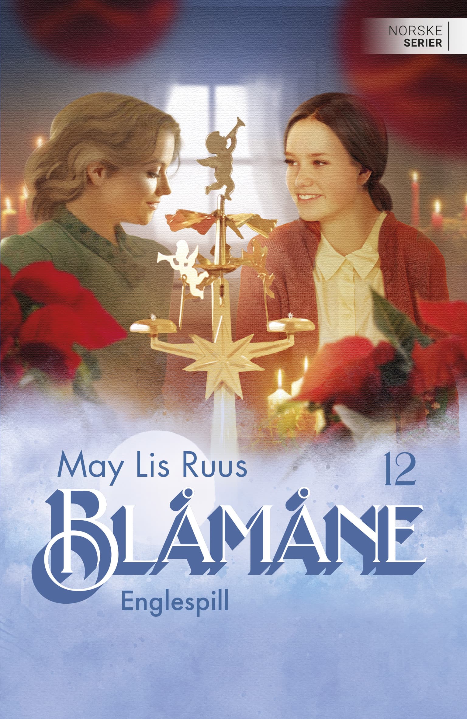 Omslag Englespill av May Lis Ruus (Ebok)