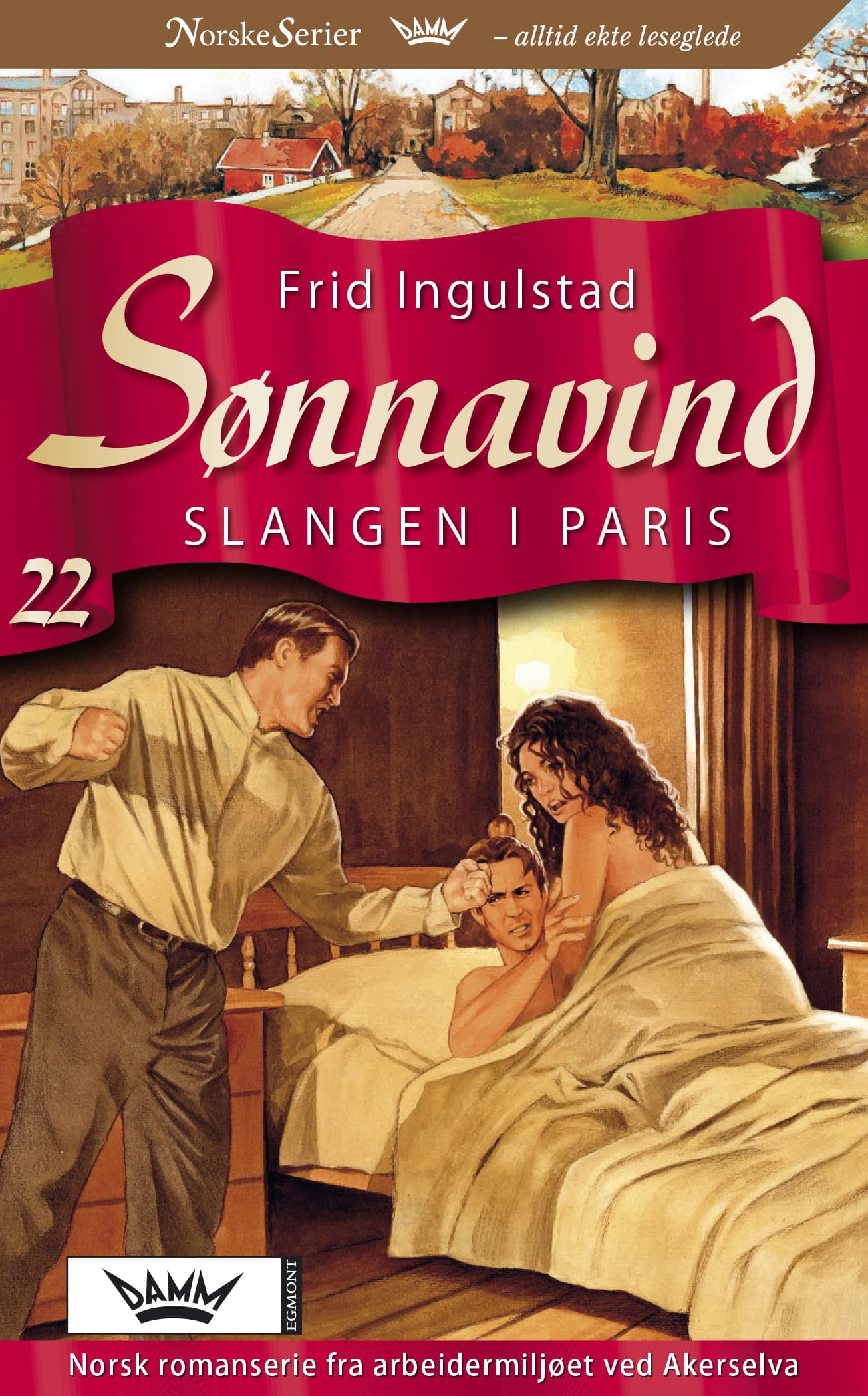 Omslag Slangen i Paris av Frid Ingulstad (Ebok)