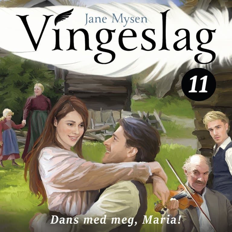 Omslag Dans med meg, Maria! av Jane Mysen (Lydbok)