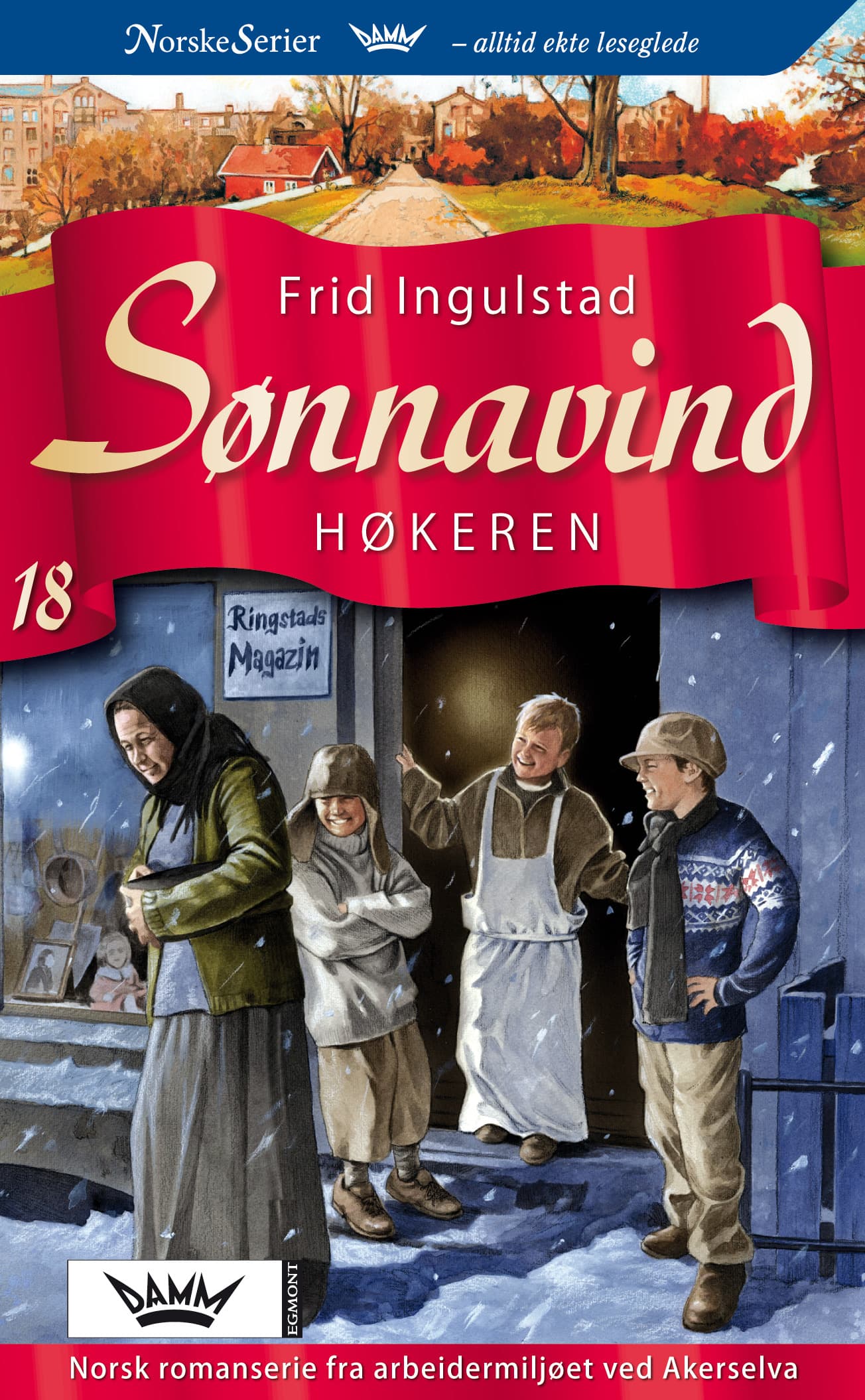 Omslag Høkeren av Frid Ingulstad (Ebok)