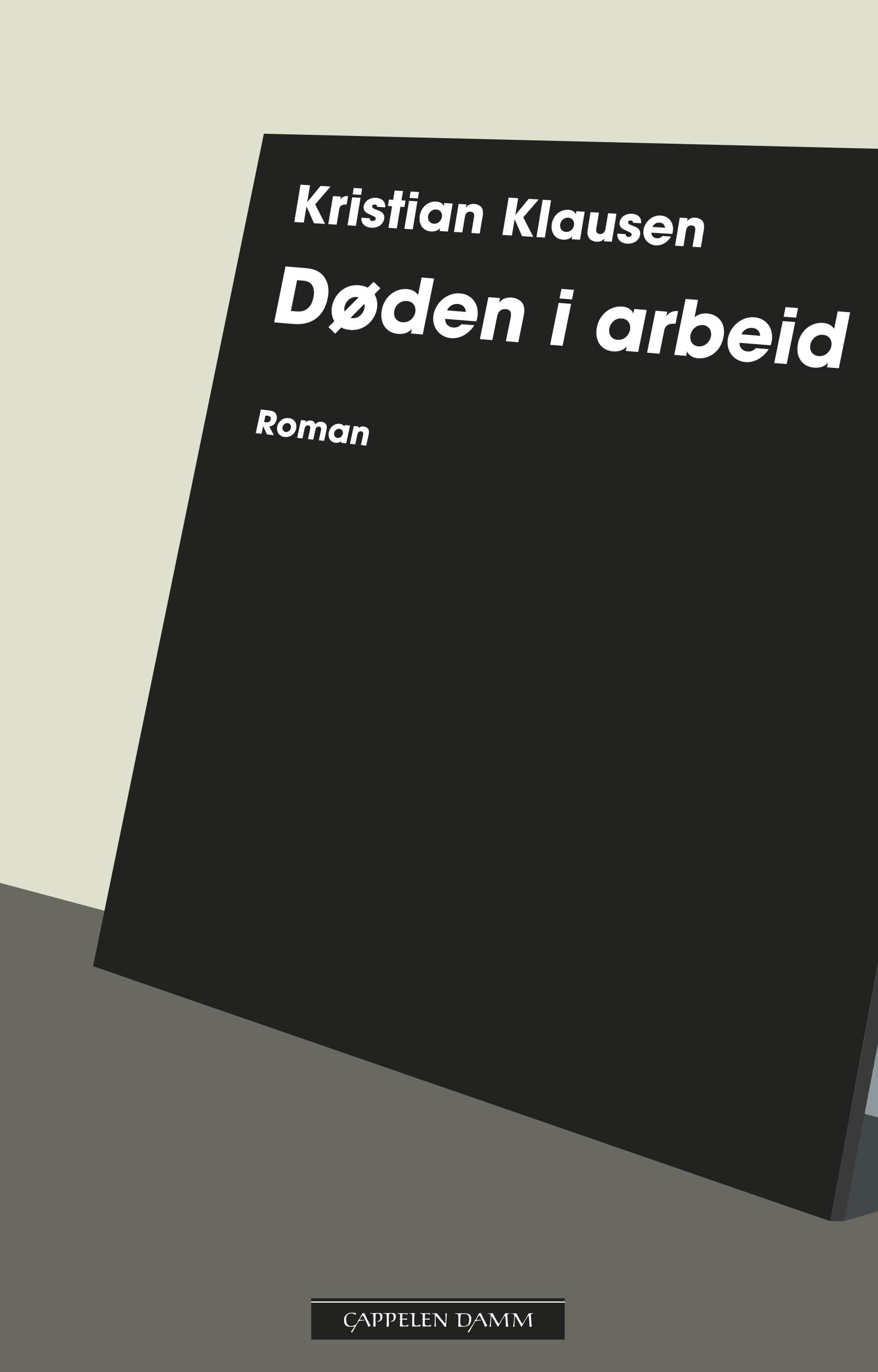 Omslag Døden i arbeid av Kristian Klausen (Ebok)