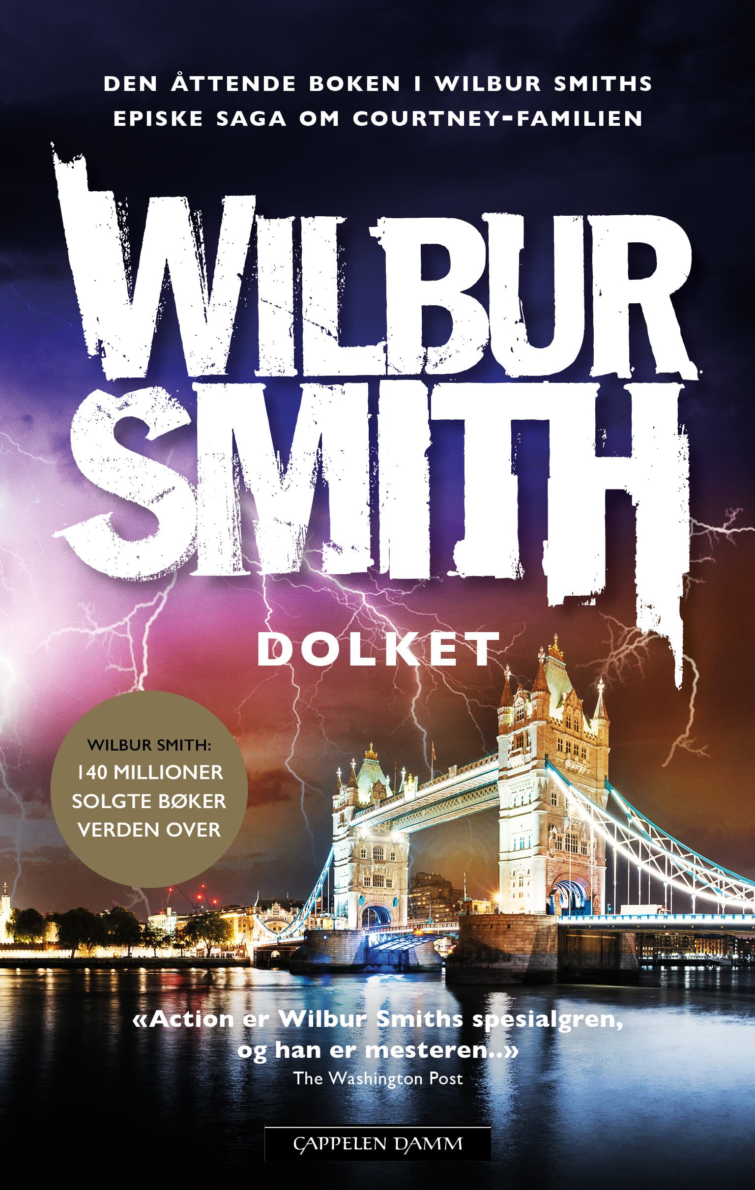 Omslag Dolket av Wilbur Smith (Heftet)