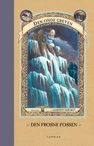 Omslag av "Den frosne fossen"