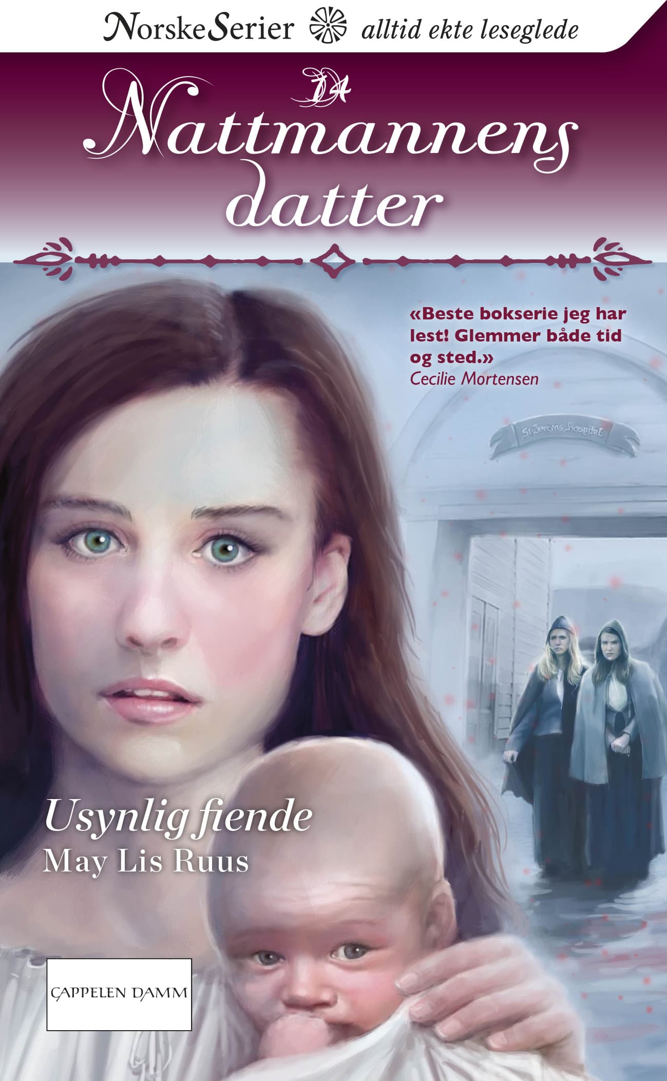 Omslag Usynlig fiende av May Lis Ruus (Ebok)