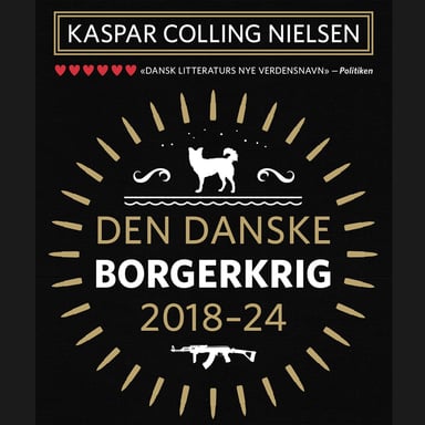 Omslag av "Den danske borgerkrig 2018-24"