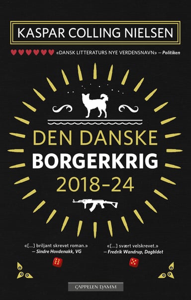 Omslag av "Den danske borgerkrig 2018-24"