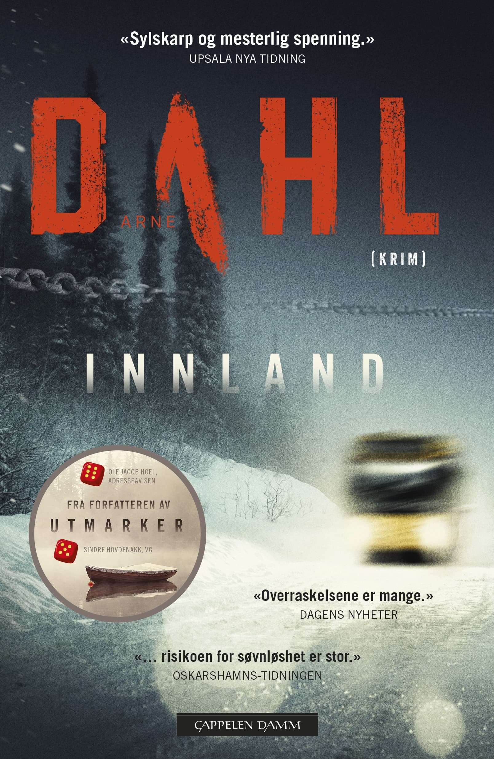 Omslag Innland av Arne Dahl (Innbundet)