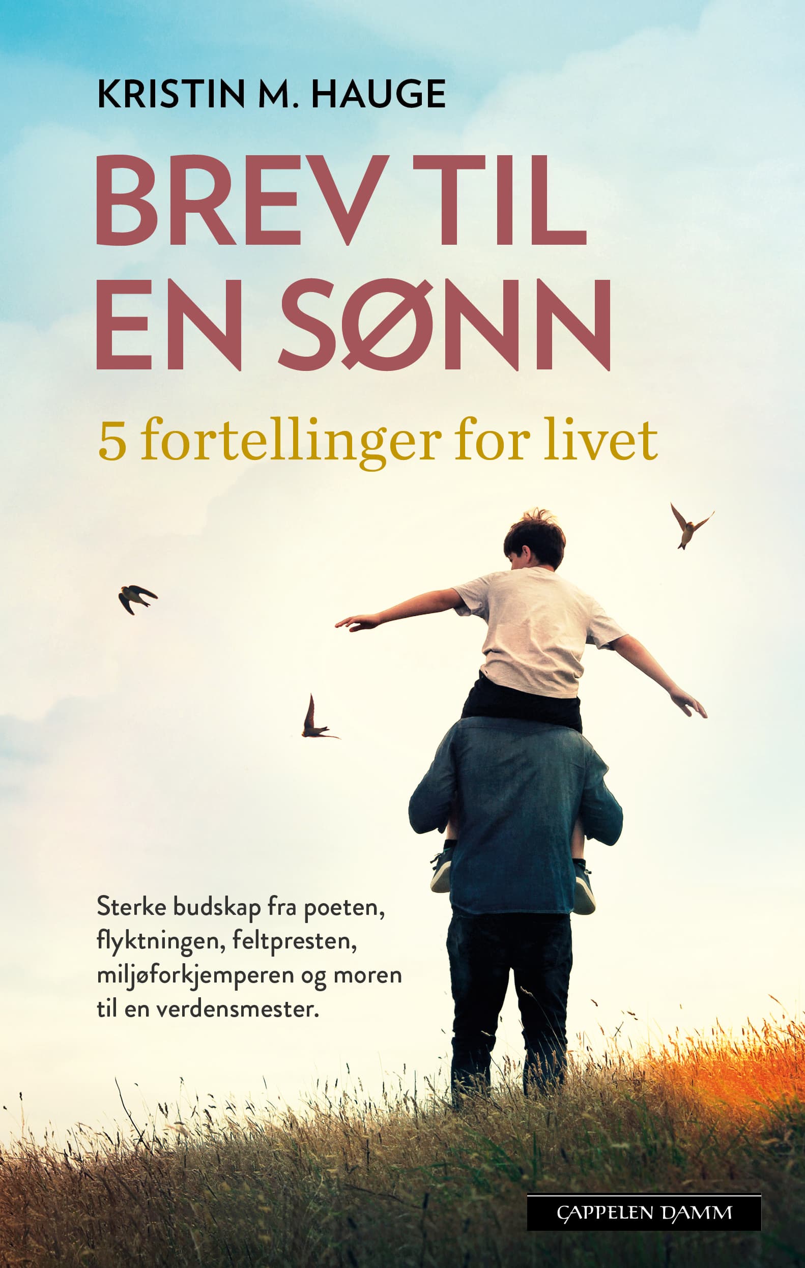 Omslag Brev til en sønn av Kristin M. Hauge (Ebok)