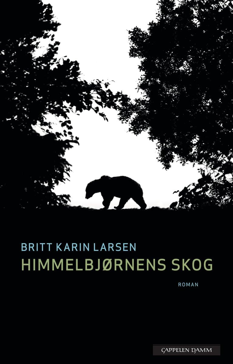 Omslag Himmelbjørnens skog av Britt Karin Larsen (Ebok)