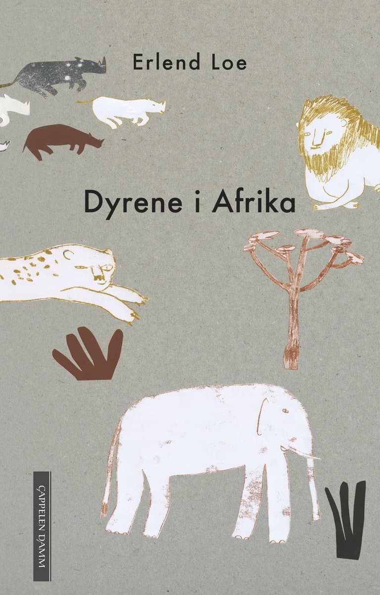 Omslag Dyrene i Afrika av Erlend Loe (Ebok)