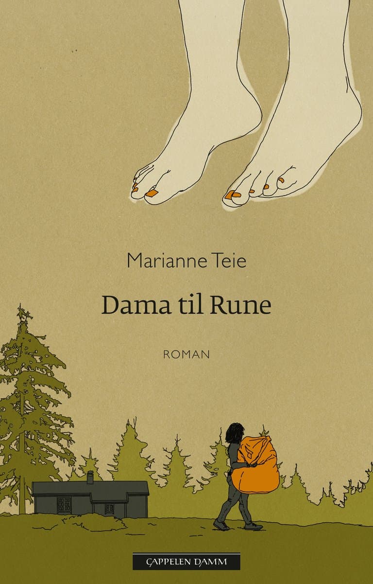 Omslag Dama til Rune av Marianne Teie (Ebok)