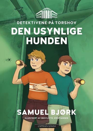 Omslag av "Detektivene på Torshov. Den usynlige hunden"