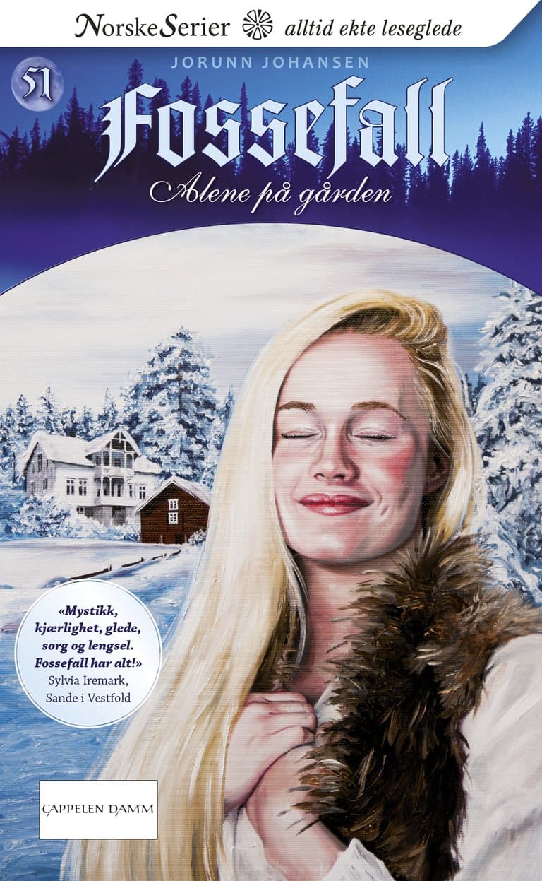Omslag Alene på gården av Jorunn Johansen (Ebok)