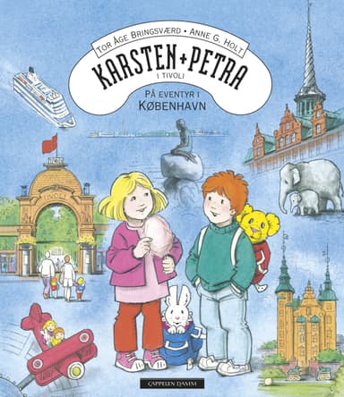 Karsten og Petra i tivoli - På eventyr i København