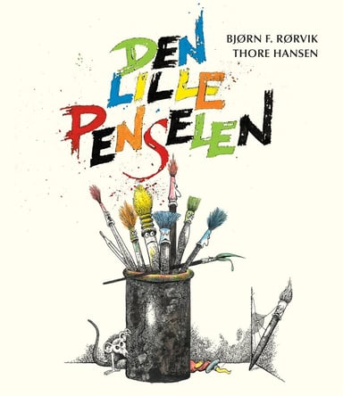 Omslag av "Den lille penselen"