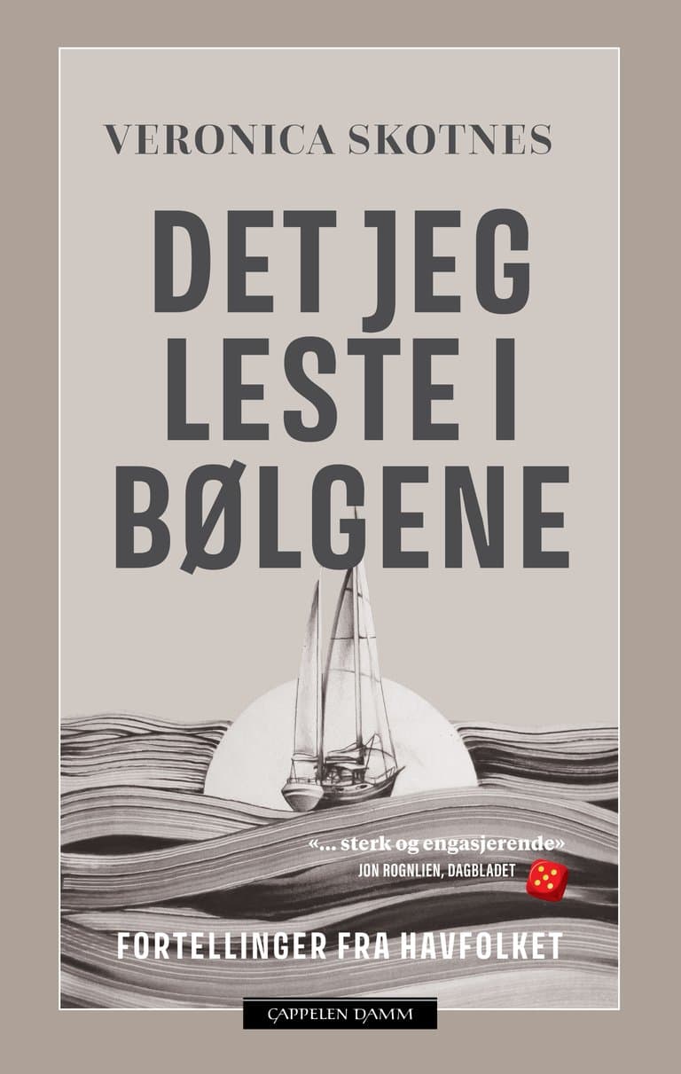 Omslag Det jeg leste i bølgene av Veronica Skotnes (Ebok)