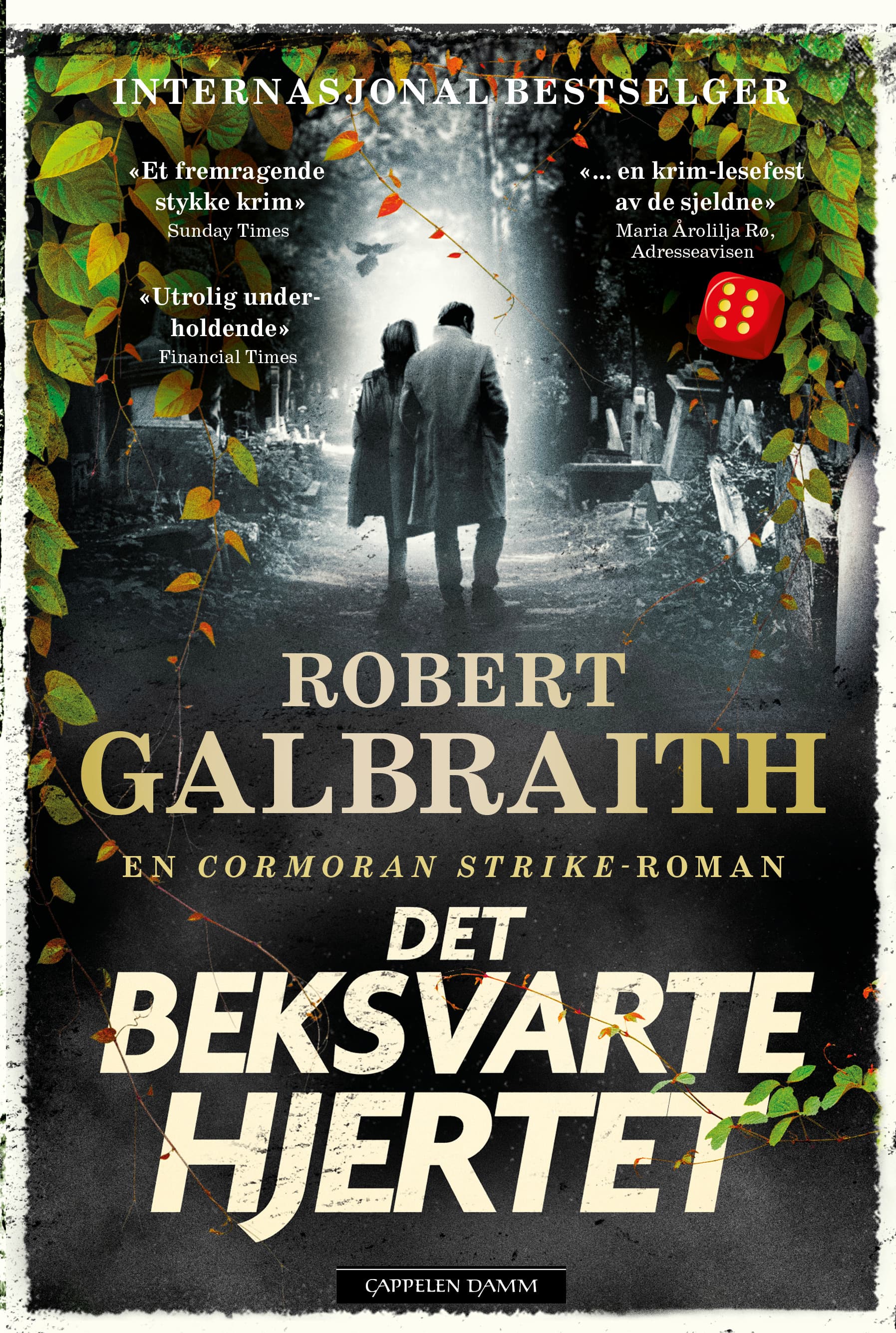 Omslag Det beksvarte hjertet av Robert Galbraith (Ebok)