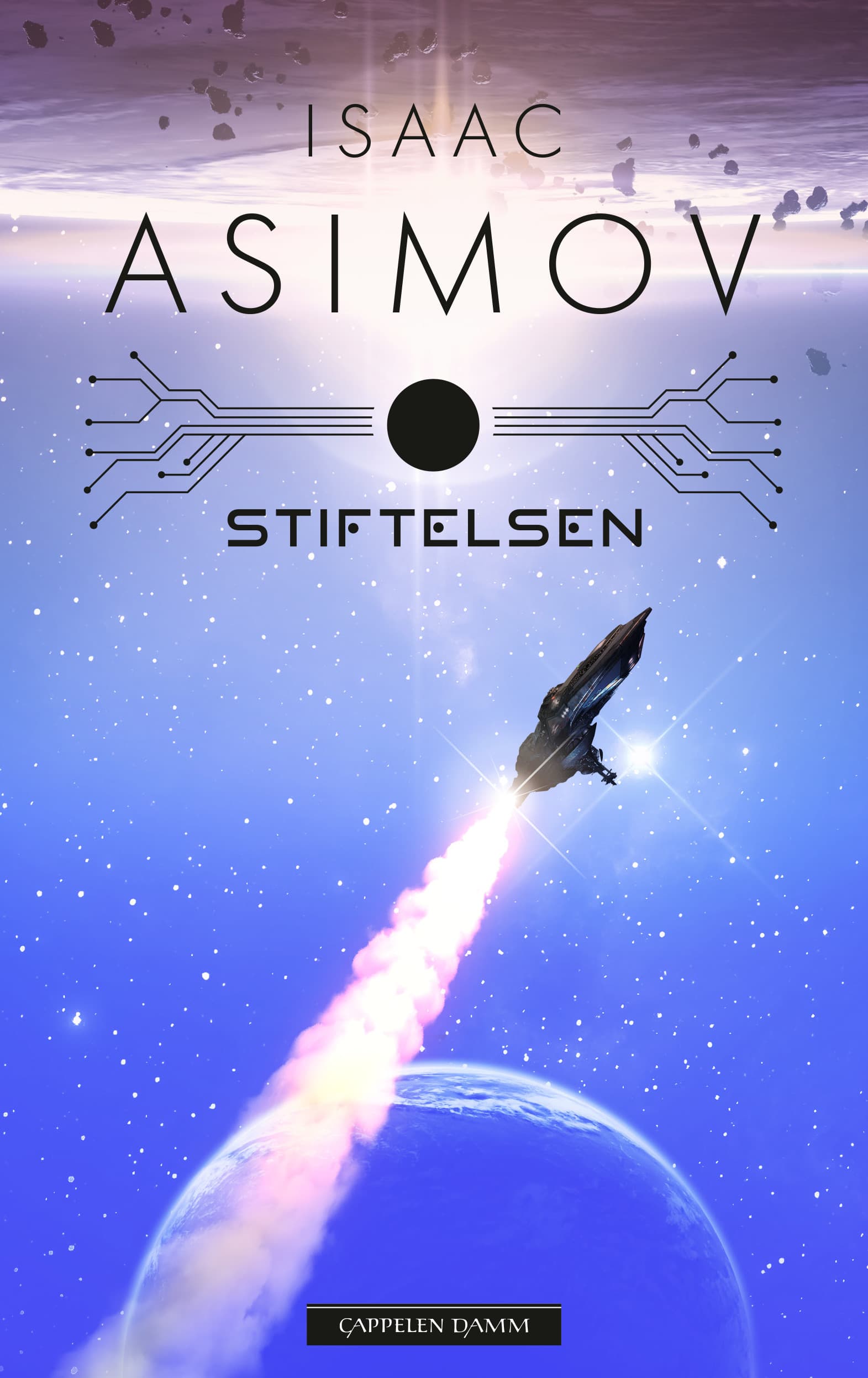 Omslag Stiftelsen av Isaac Asimov (Innbundet)