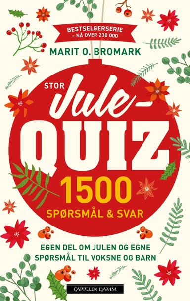 Omslag av "Stor julequiz 2022"