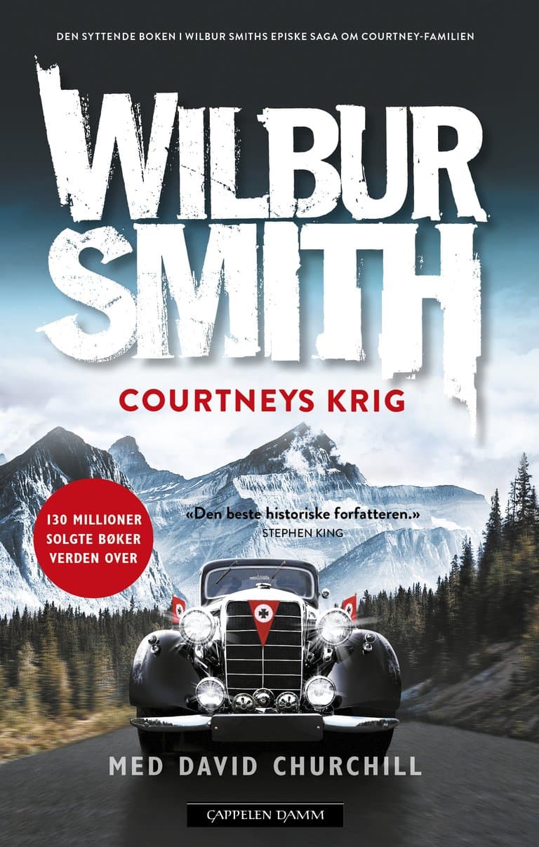 Omslag Courtneys krig av Wilbur Smith (Heftet)