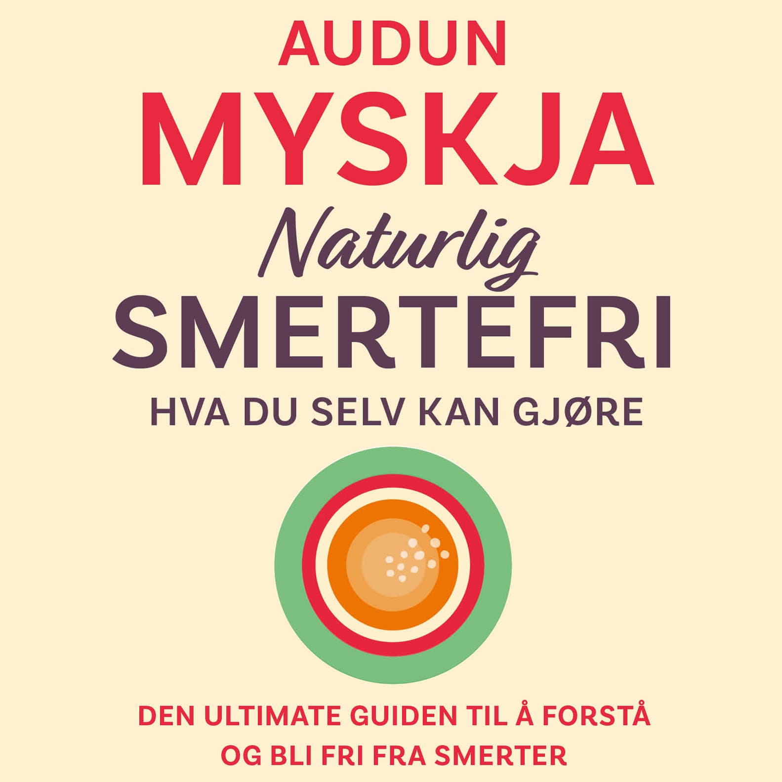 Omslag Naturlig smertefri - Hva du selv kan gjøre av Audun Myskja (Lydbok)