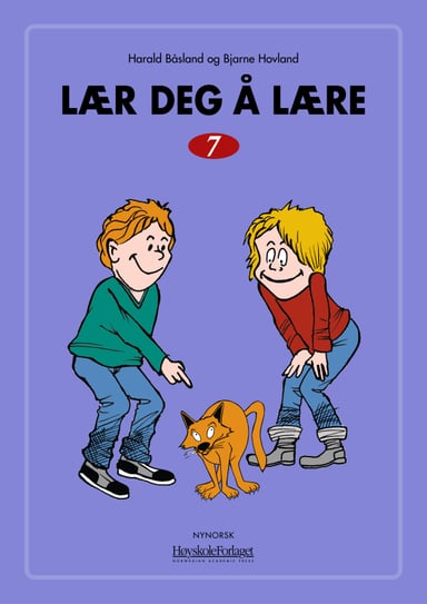 Omslag av "Lær deg å lære 7 nynorsk"