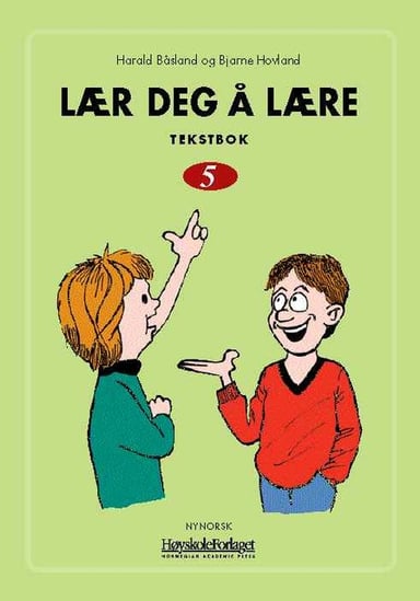 Omslag av "Lær deg å lære 5 nynorsk"