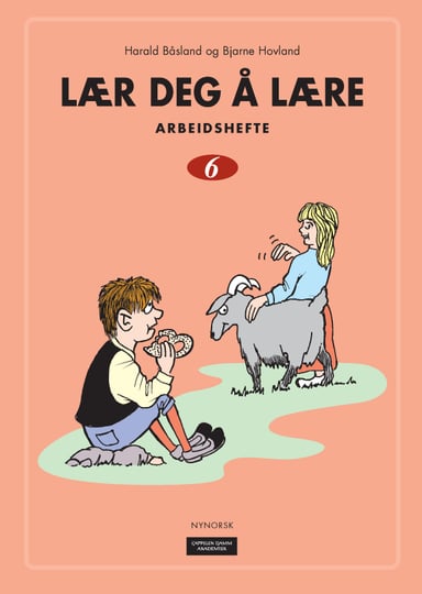 Omslag av "Lær deg å lære 6 nynorsk"