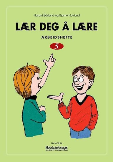 Omslag av "Lær deg å lære 5 nynorsk"