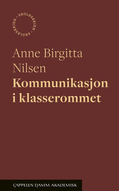 Omslag av "Kommunikasjon i klasserommet"