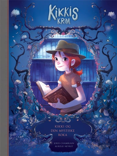 Omslag av "Kikki og den mystiske boka"