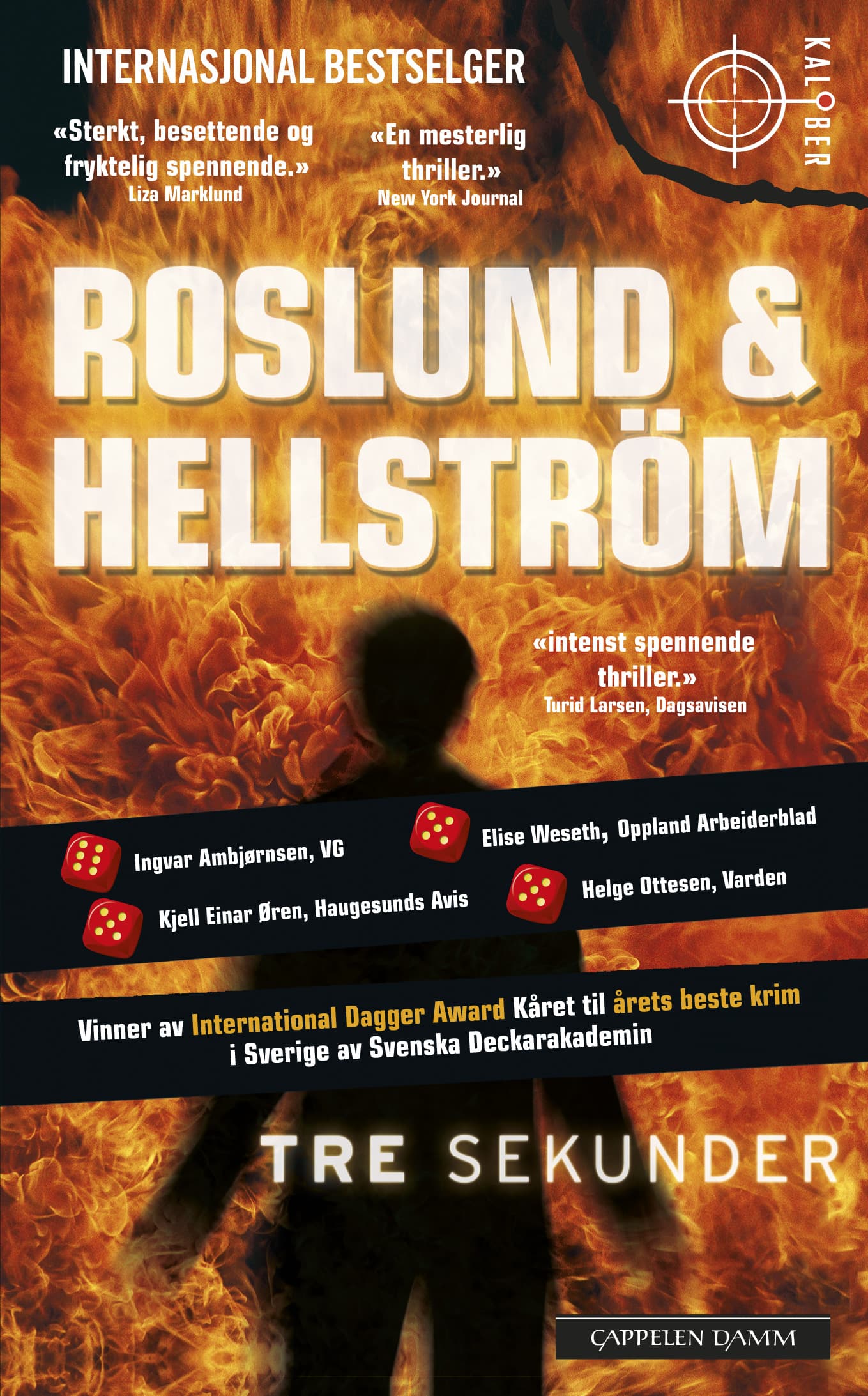 Omslag Tre sekunder av Roslund & Hellström (Ebok)
