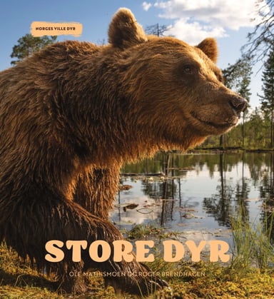 Omslag av "Store dyr"