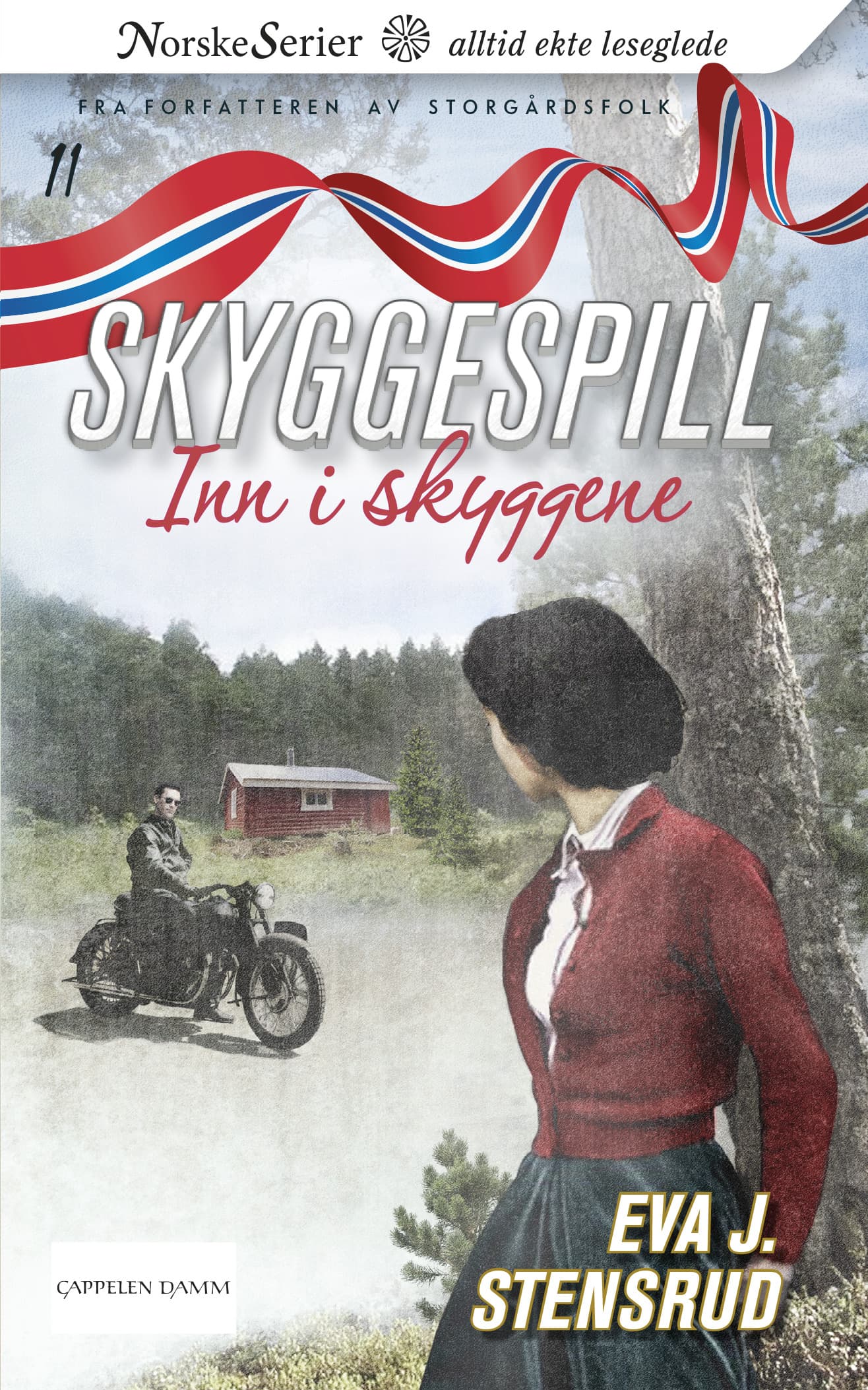 Omslag Inn i skyggene av Eva J. Stensrud (Heftet)