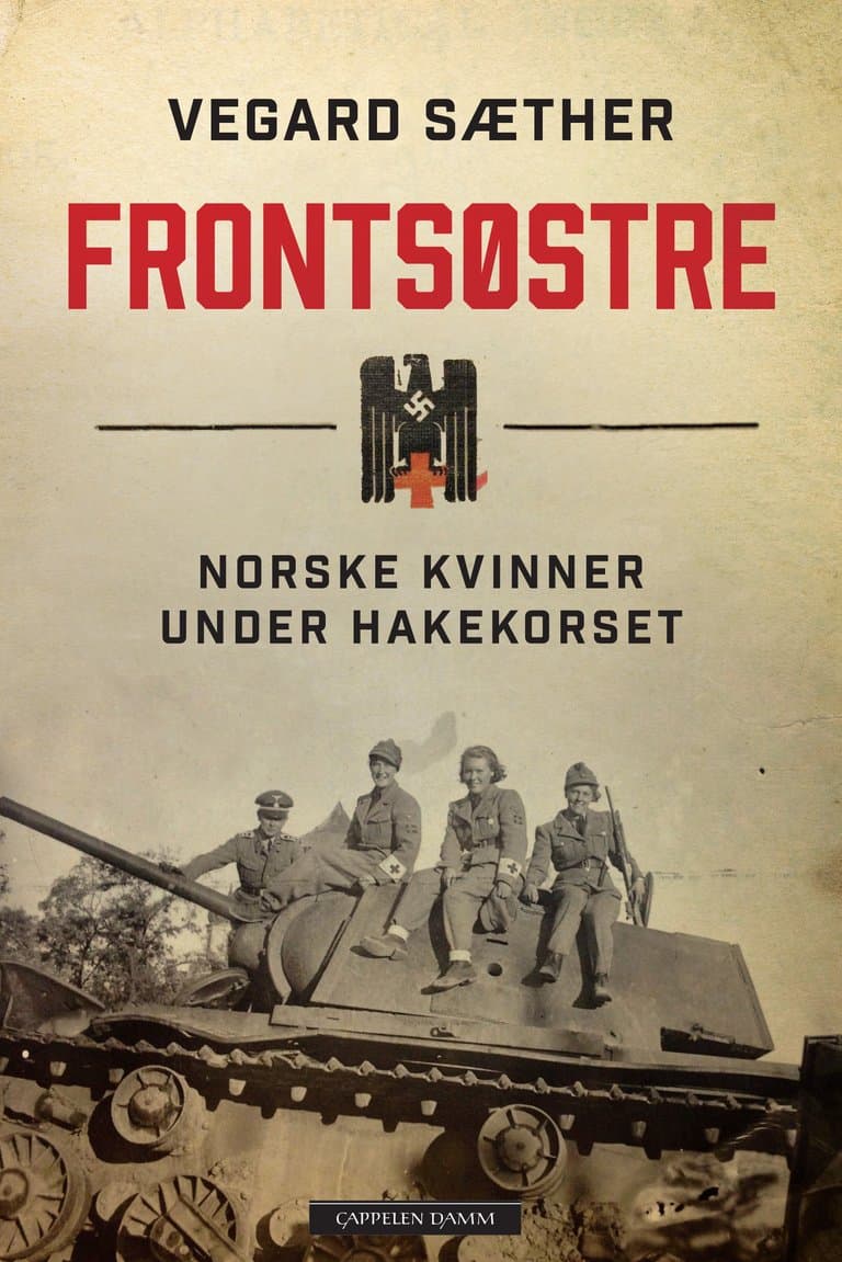 Omslag Frontsøstre av Vegard Sæther (Innbundet)