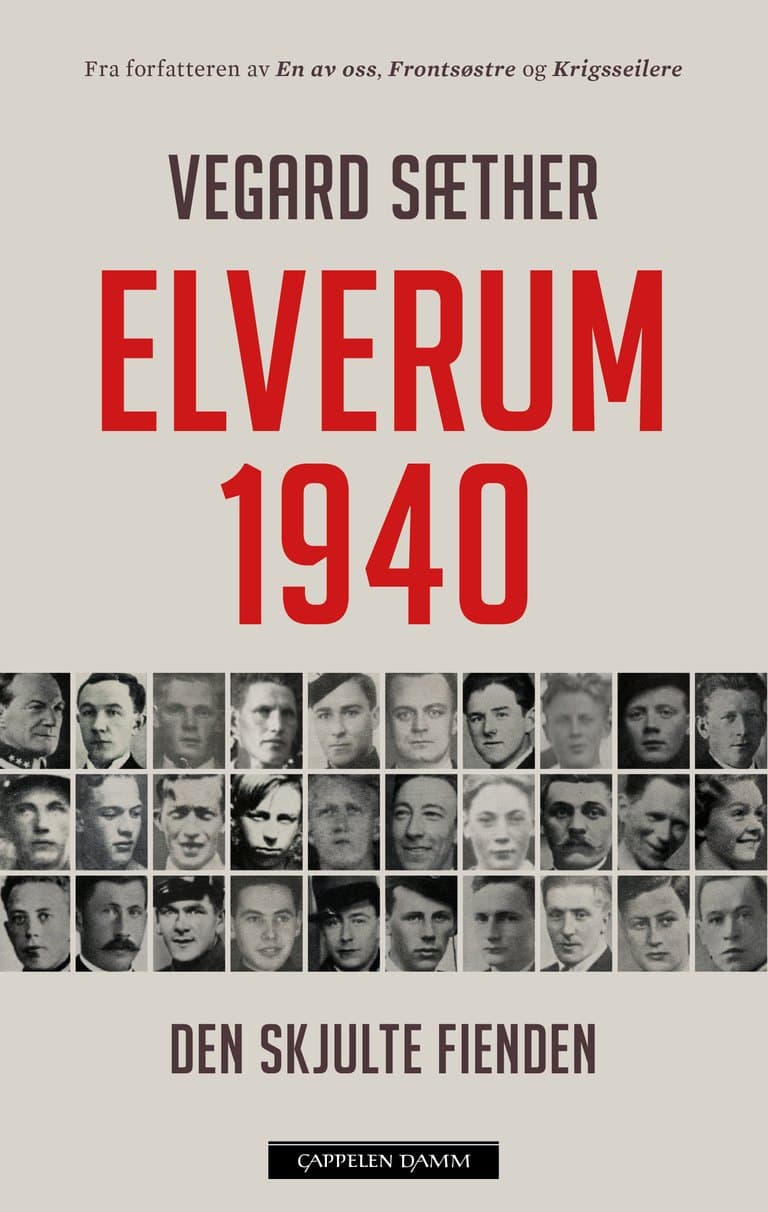 Omslag Elverum 1940 av Vegard Sæther (Ebok)
