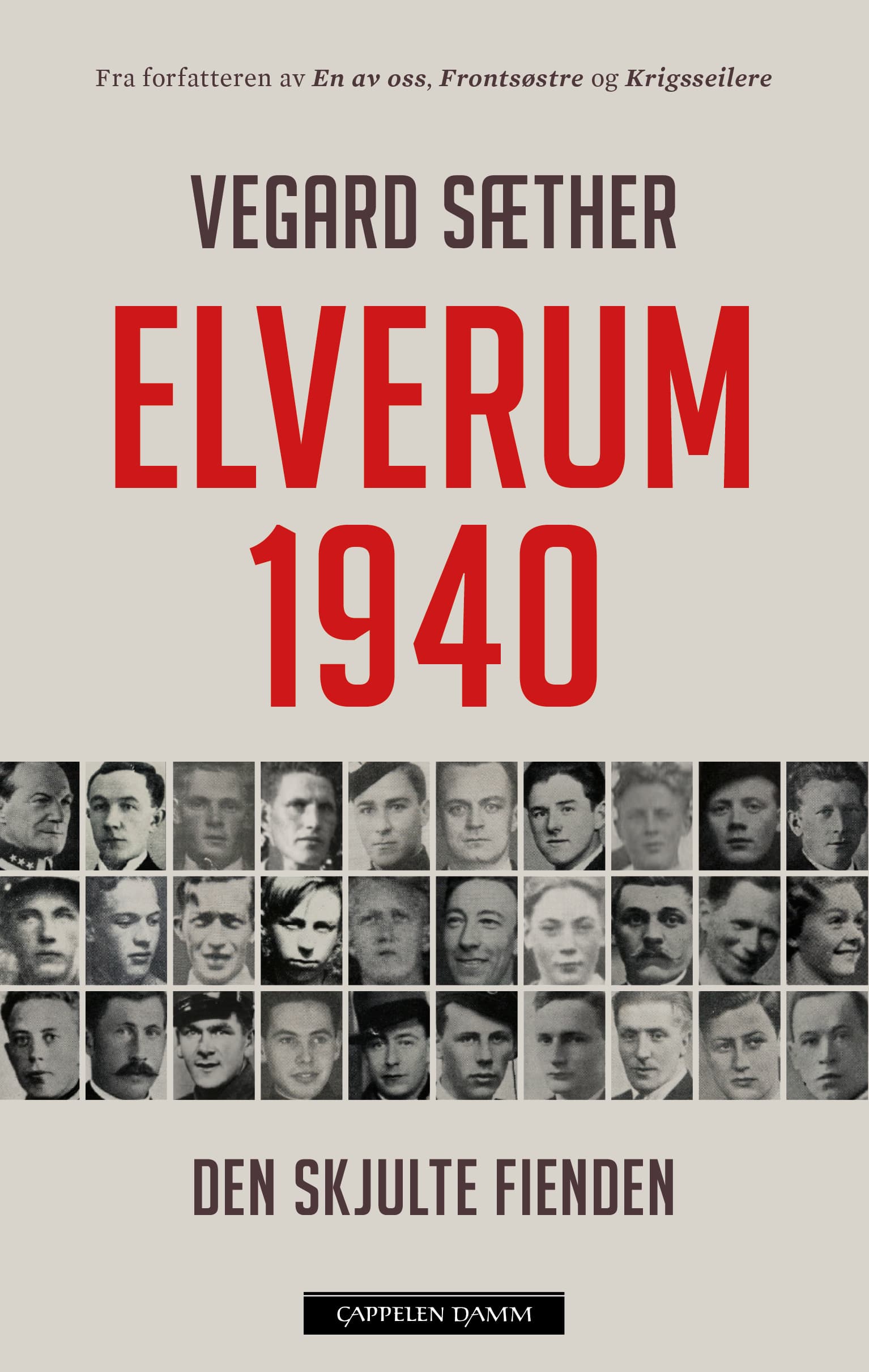 Omslag Elverum 1940 av Vegard Sæther (Ebok)