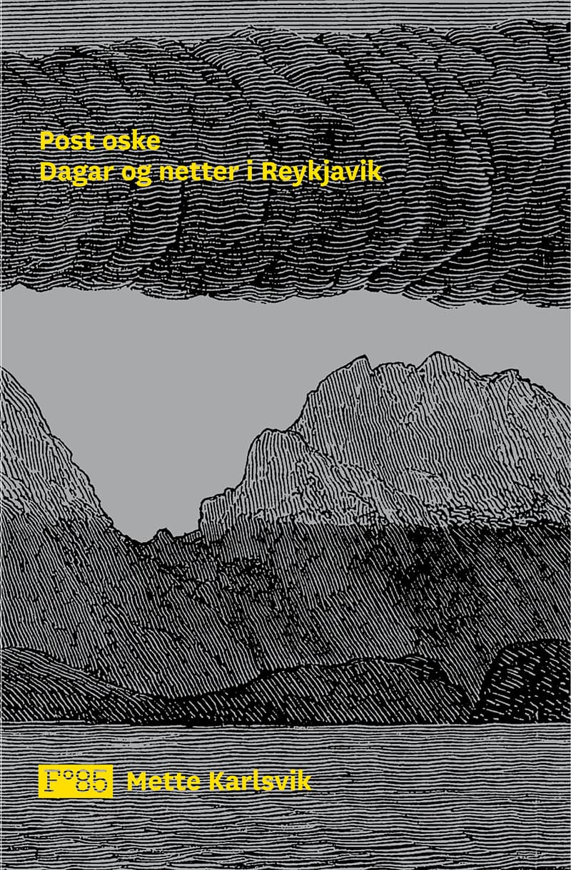 Omslag Post oske av Mette Karlsvik (Heftet)