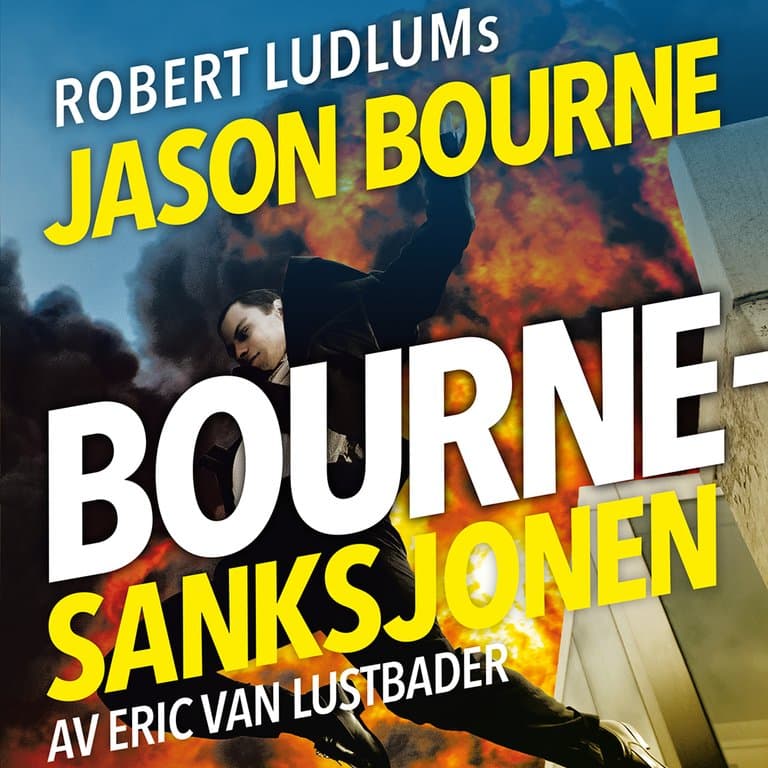 Omslag Bourne-sanksjonen - del 3 av Robert Ludlum og Eric van Lustbader (Lydbok)