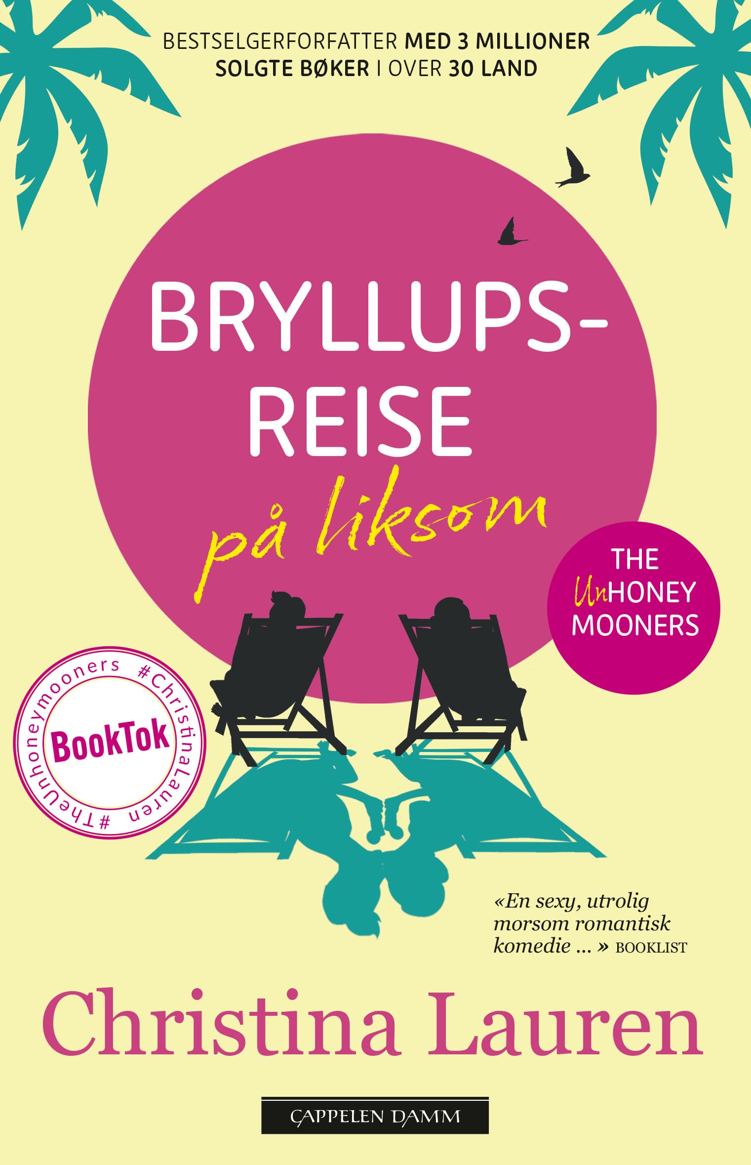 Omslag Bryllupsreise på liksom av Christina Lauren (Heftet)