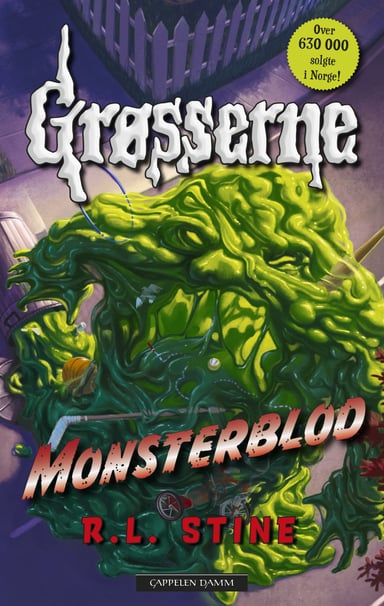 Omslag av "Grøsserne – Monsterblod"