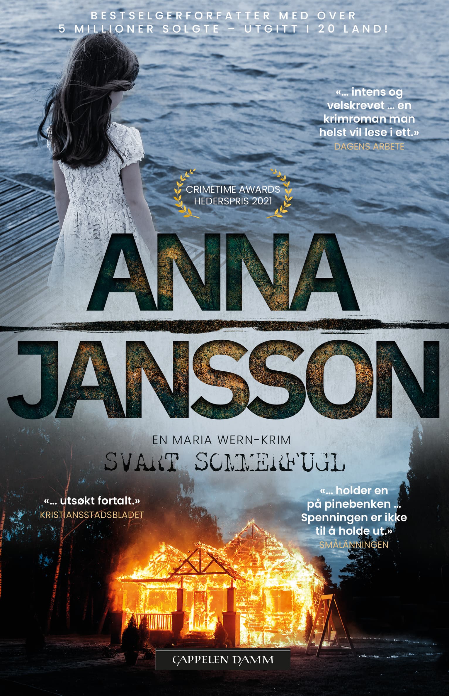 Omslag Svart sommerfugl av Anna Jansson (Heftet)