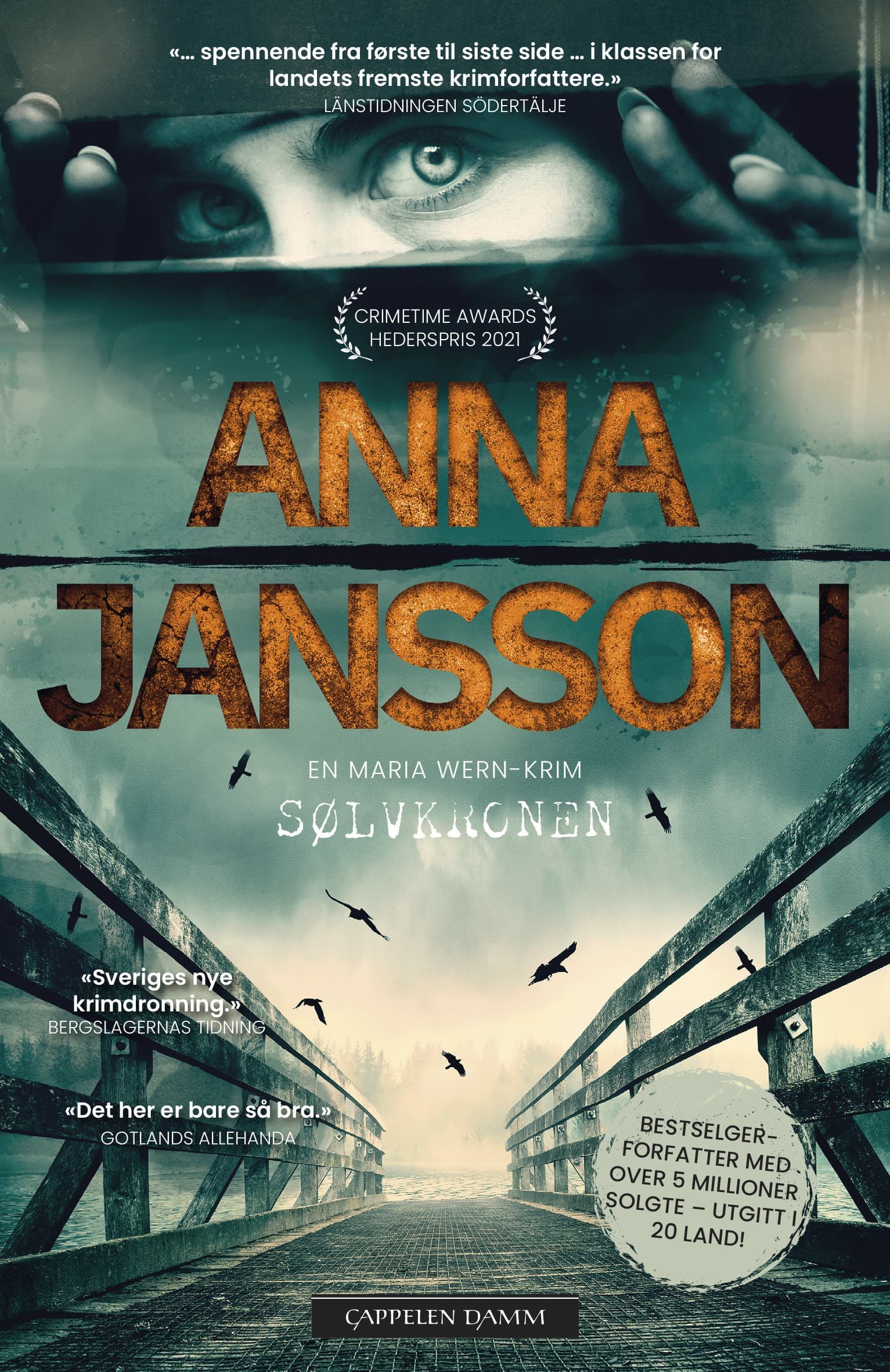 Omslag Sølvkronen av Anna Jansson (Heftet)
