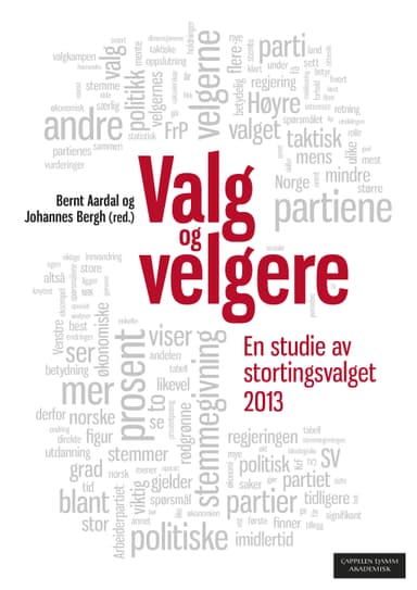 Valg og velgere. En studie av stortingsvalget 2013