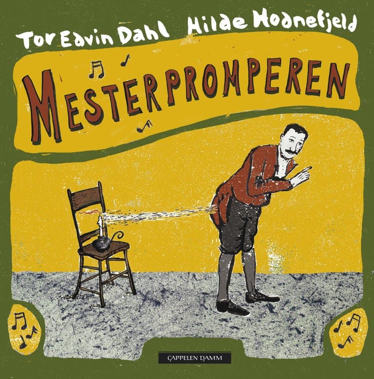 Omslag Mesterpromperen av Tor Edvin Dahl (Innbundet)