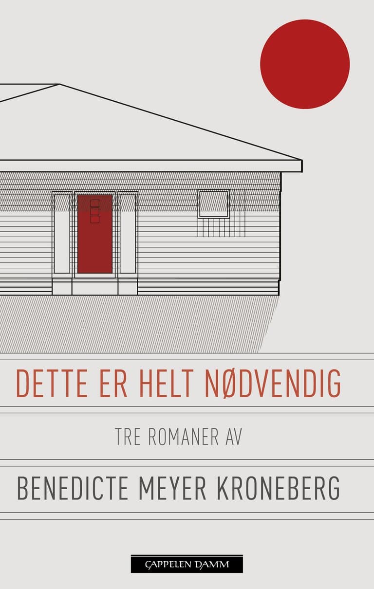 Omslag Dette er helt nødvendig av Benedicte Meyer Kroneberg (Heftet)